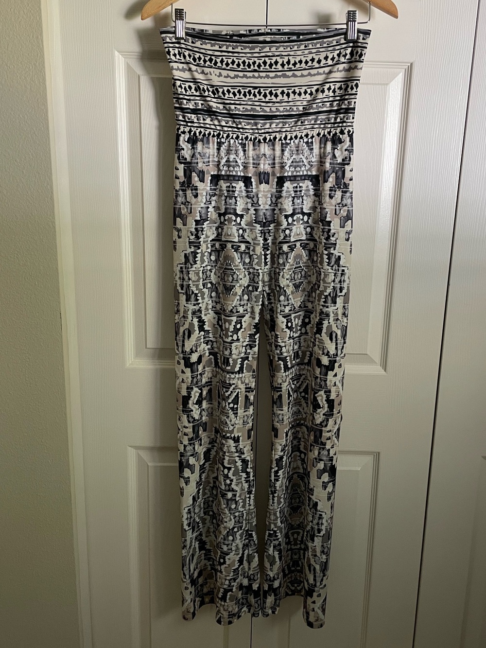 Hale Bob High Waisted Fold Over Palazzo
Pants